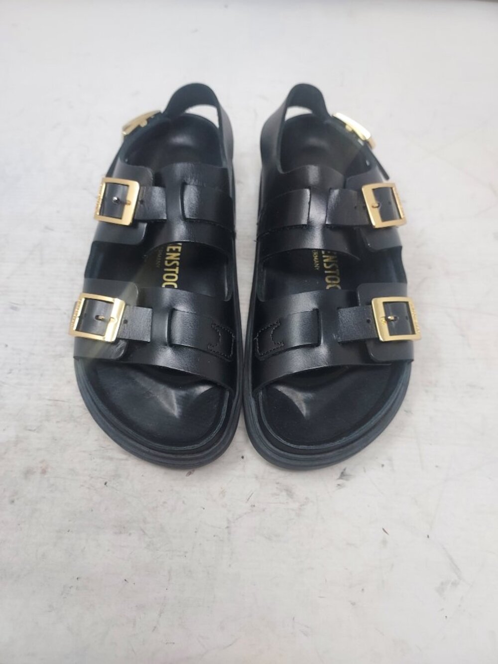 Birkenstock Black WOMENS Cannes Buckled Sandal - Picture 6 of 7